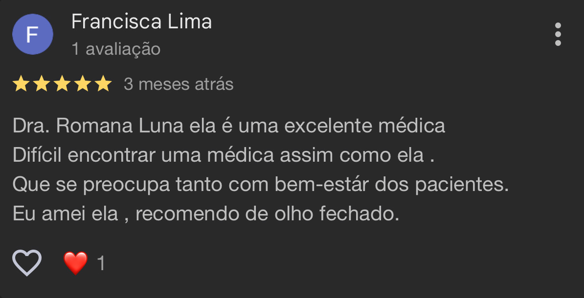 Avaliação 2 — print do Google